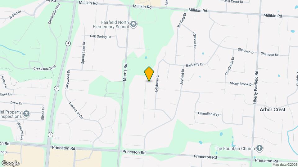 6334 Tara Brooke Ct Map and Location Details