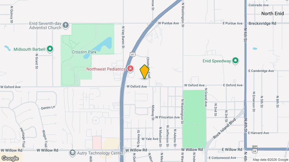 709 Quapaw Dr Map and Location Details