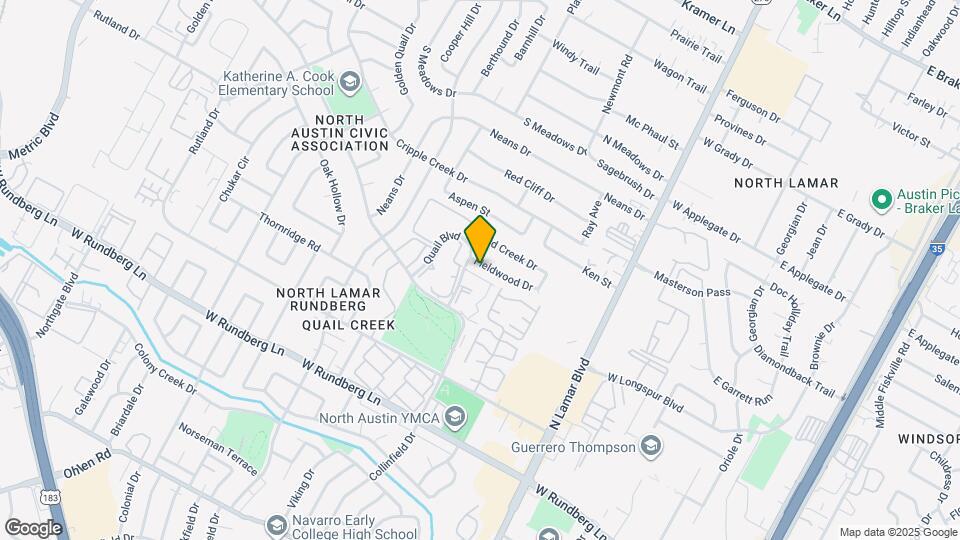 1013 Fieldwood Dr Map and Location Details