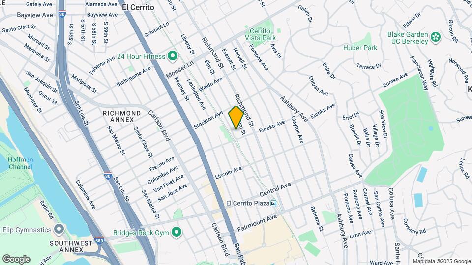 708 Liberty St Map and Location Details