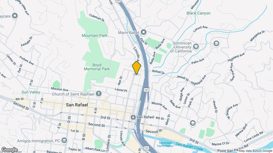 1358 Lincoln Ave Mapa y Detalles de la Ubicación