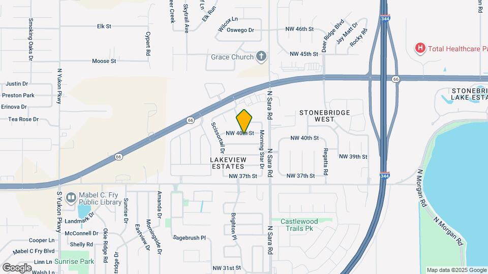 10632 NW 40th St Map and Location Details