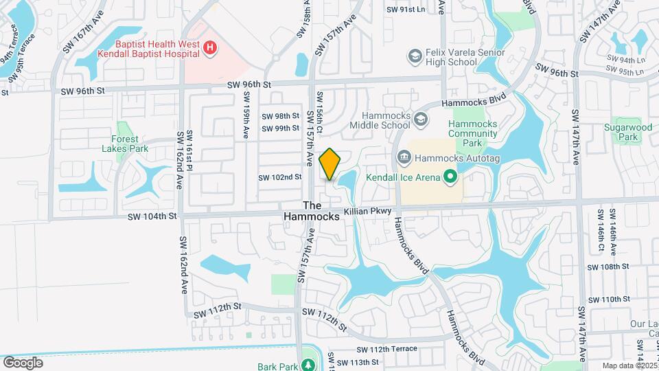 10223 SW 156th Ave Map and Location Details