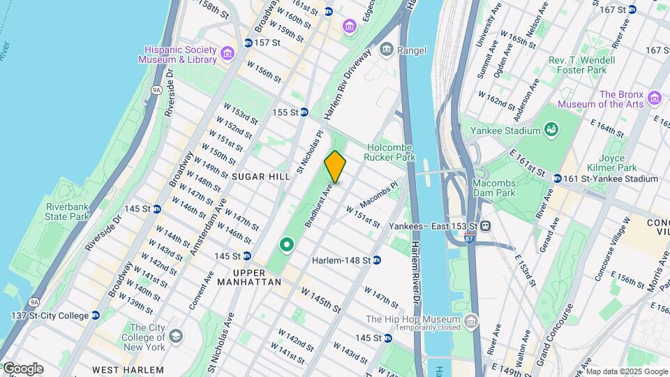 304 W 152nd St Mapa y Detalles de la Ubicación