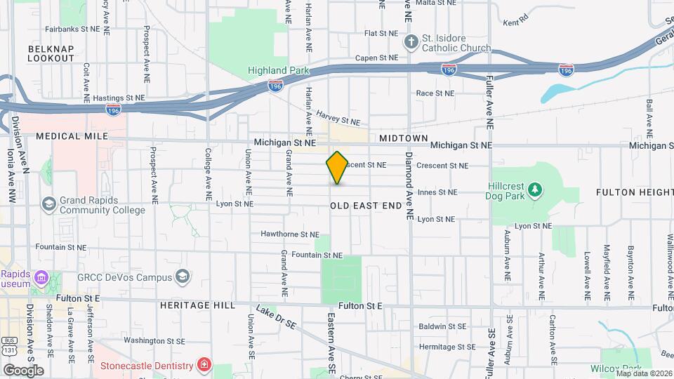 808 Innes St NE Map and Location Details