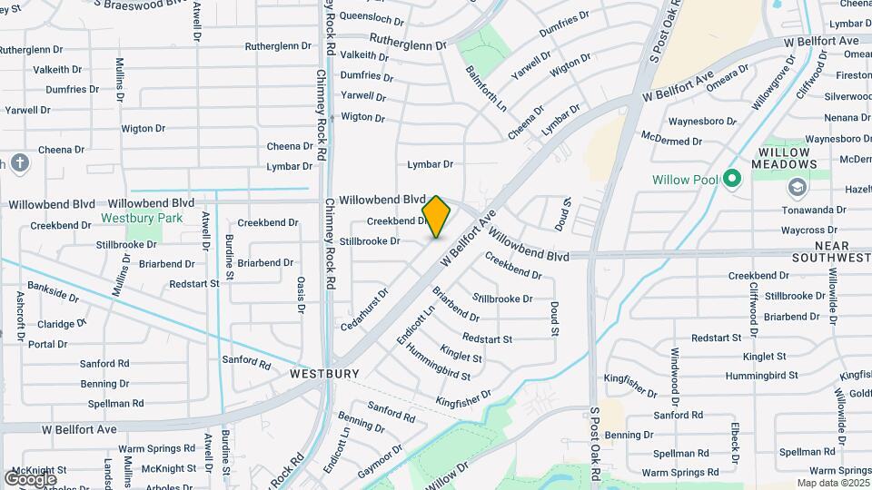 10915 Cedarhurst Dr Map and Location Details