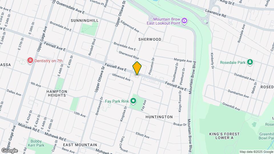 1212 Fennell Ave E Map and Location Details