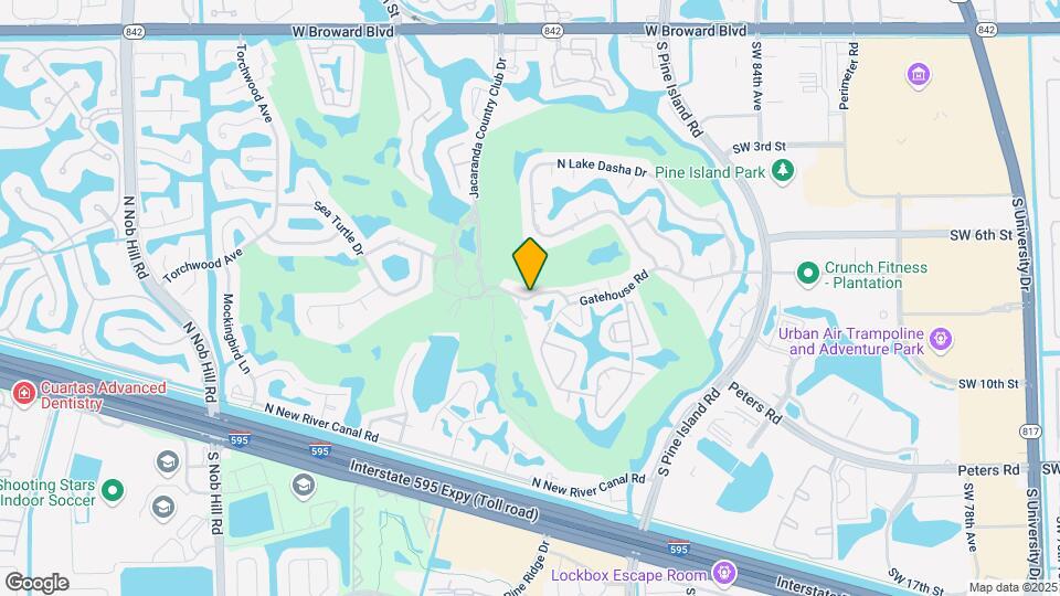 9001 Jacaranda Ln Map and Location Details