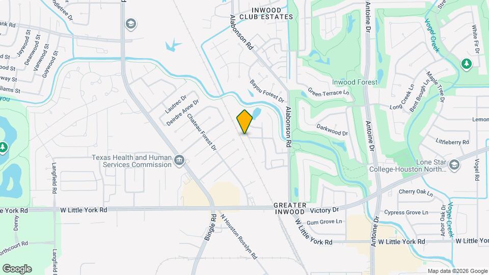 7003 Oak Bough Dr Map and Location Details