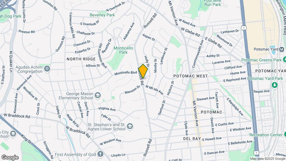 2705 Russell Rd Map and Location Details