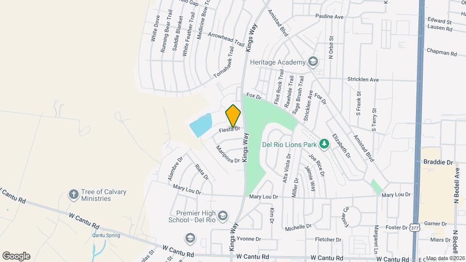 108 Fiesta Dr Map and Location Details