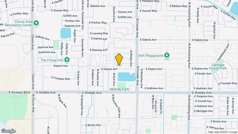 5929 E Dayton Ave Map and Location Details