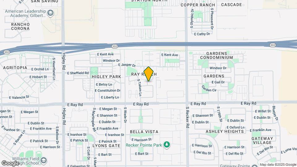 3748 E Betsy Ln Map and Location Details