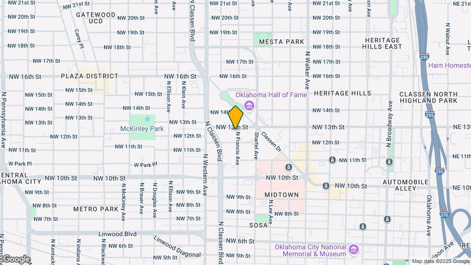 910 NW 13th St Map and Location Details