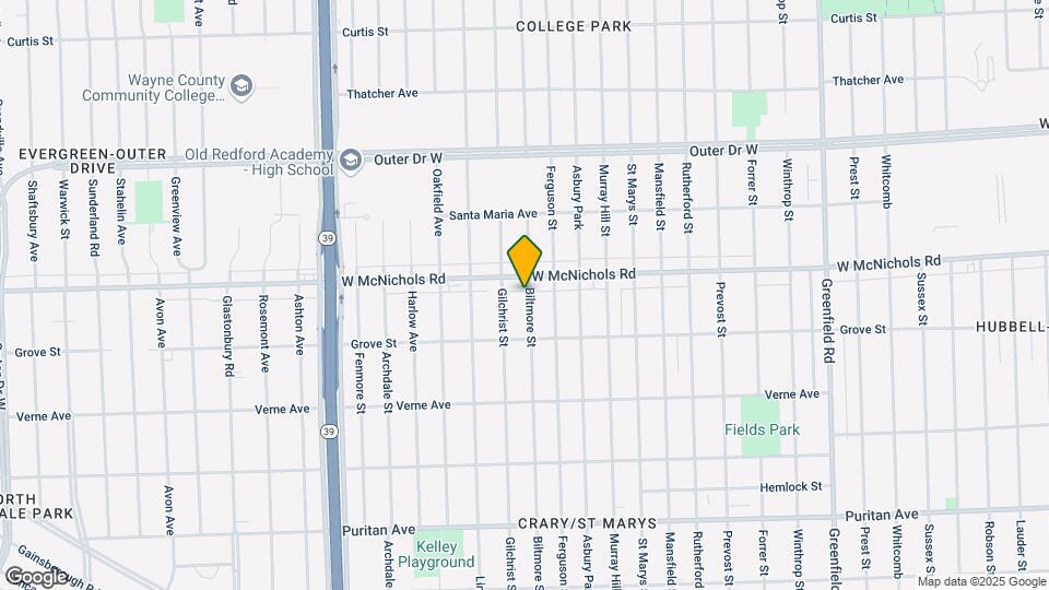 16889 Biltmore St Map and Location Details