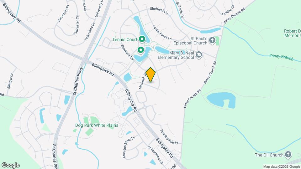 4776 Monterey Ct Map and Location Details