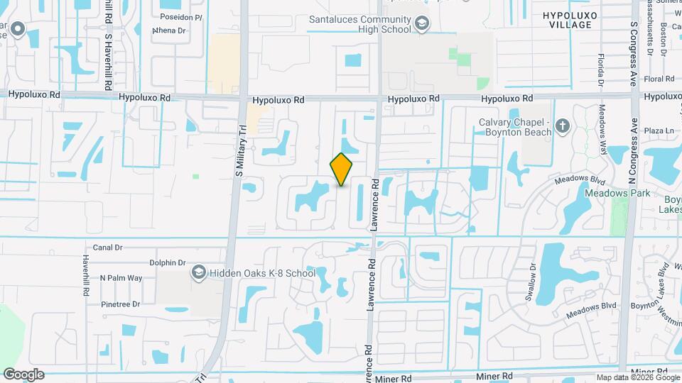 7398 Willow Springs Cir E Map and Location Details