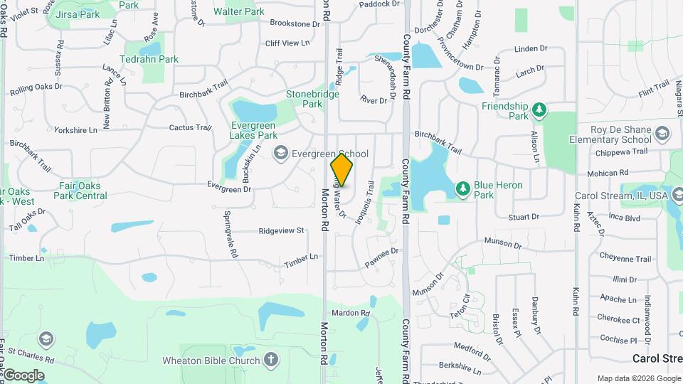 677 Shining Water Dr Mapa y Detalles de la Ubicación