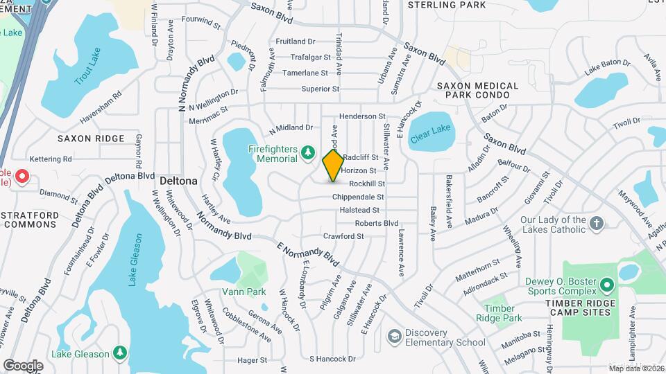 831 Rockhill St Map and Location Details