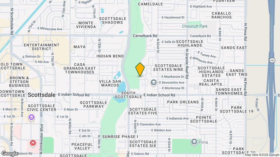 4216 N 81st St Map and Location Details