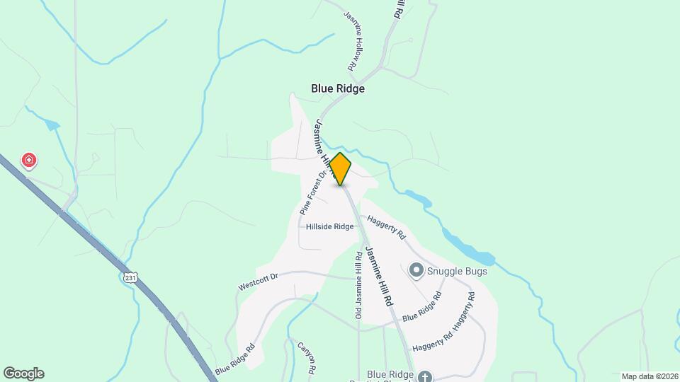 3706 Jasmine Hill Rd Map and Location Details