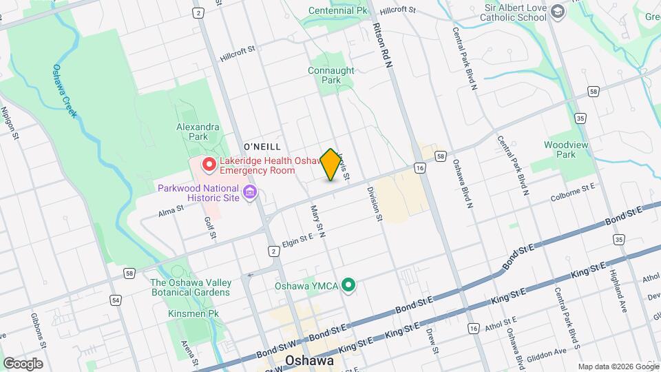 114 Adelaide Ave E Map and Location Details