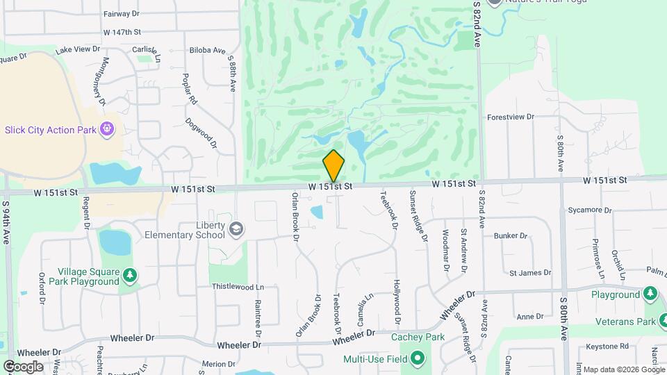 8549 W 151st St Map and Location Details