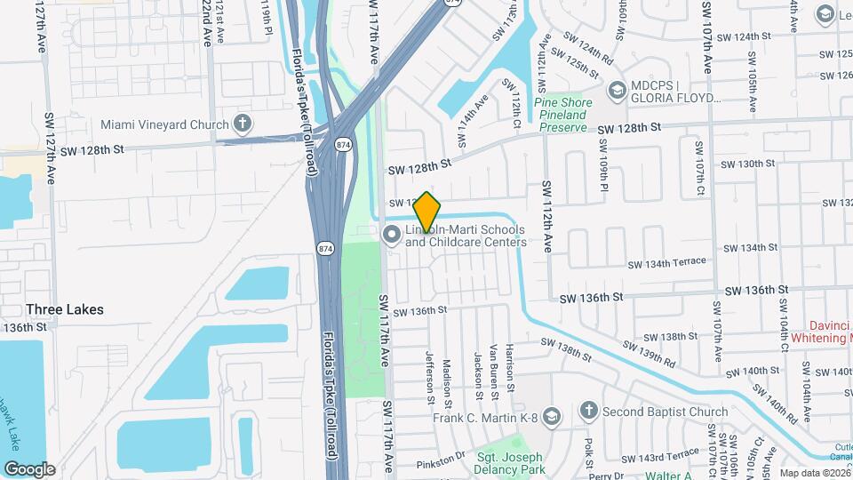 11529 SW 133rd Ter Map and Location Details