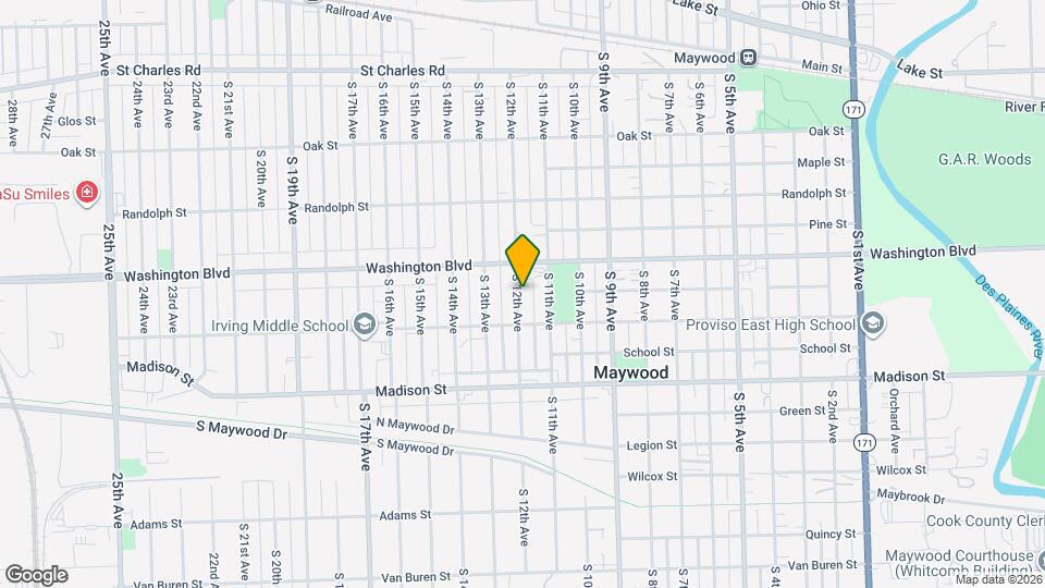 625 S 12th Ave Map and Location Details