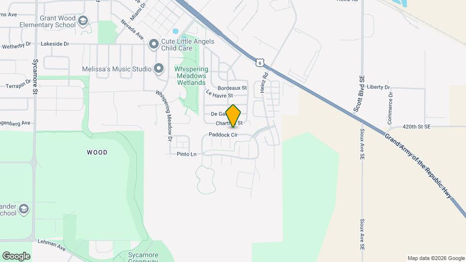 134 Paddock Cir Map and Location Details