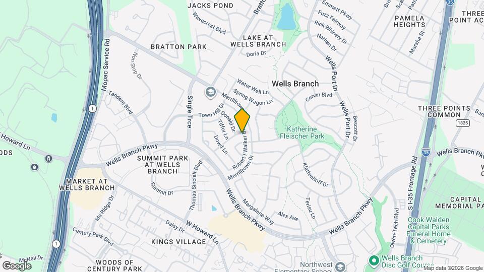 2301 Claudia June Ave Map and Location Details