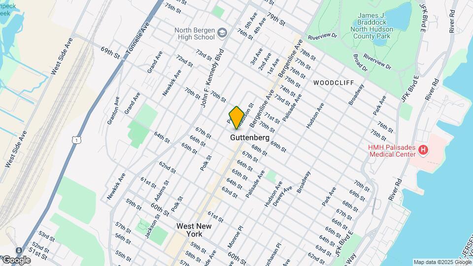 6802 Madison St Mapa y Detalles de la Ubicación