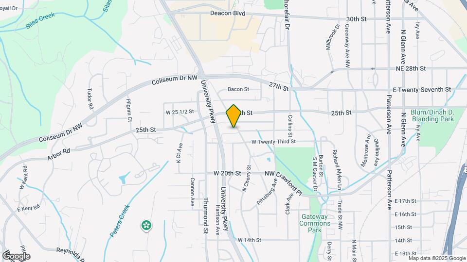 2328 N Cherry St Map and Location Details