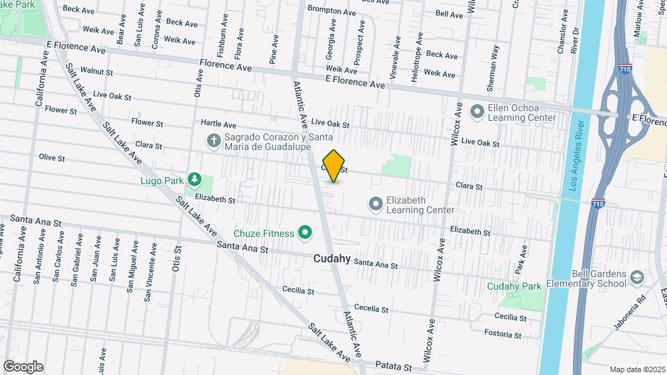 4636-4642 Clara St Mapa y Detalles de la Ubicación
