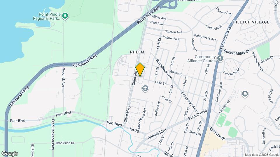 2718 Holly St Map and Location Details