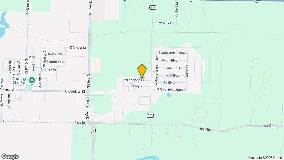 2099 Webbwood Dr Map and Location Details