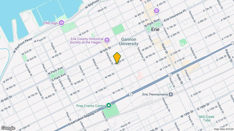 349 W 8th St, Unit 2 Mapa y Detalles de la Ubicación