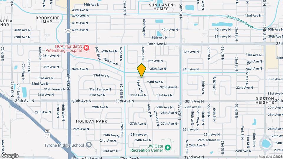 3348 60th St N Map and Location Details