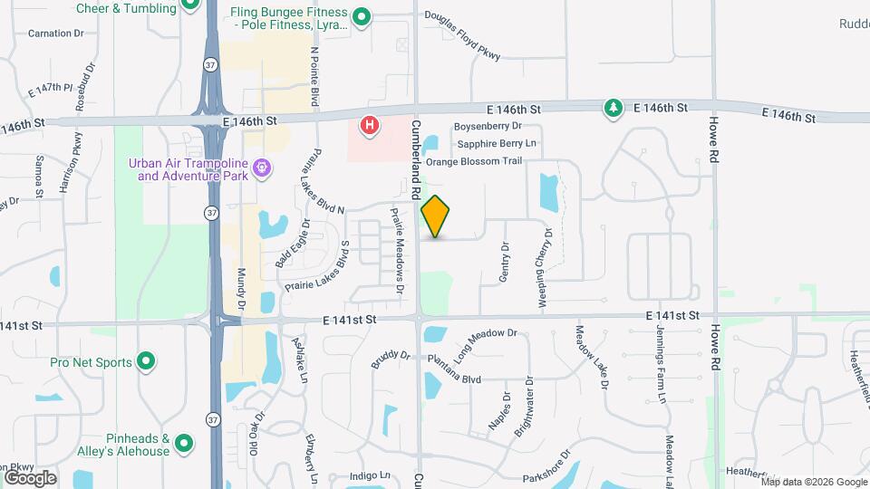 9833 Worthington Blvd Map and Location Details