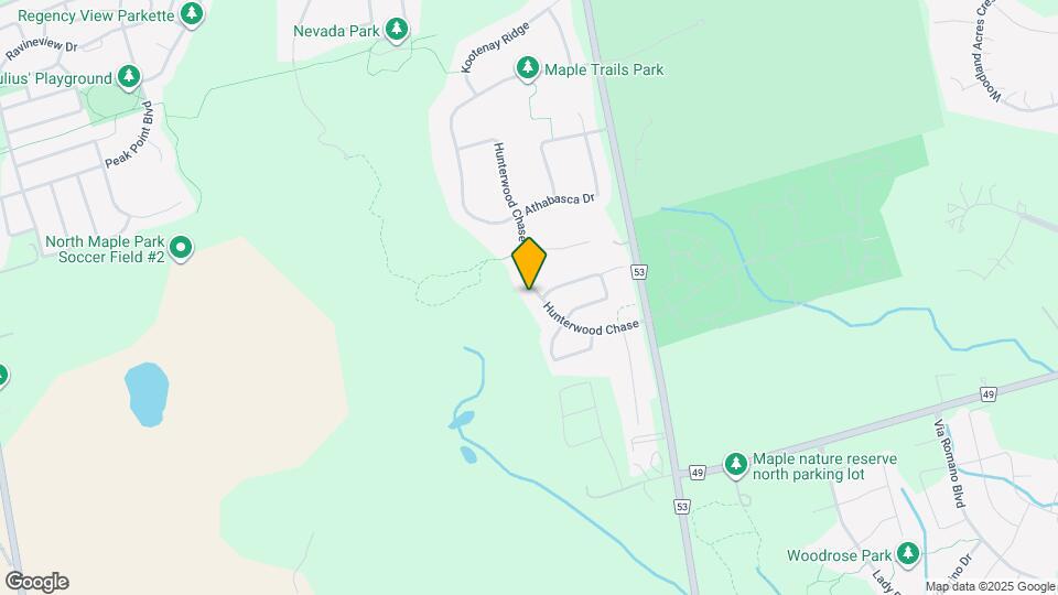 203 Hunterwood Chase Map and Location Details