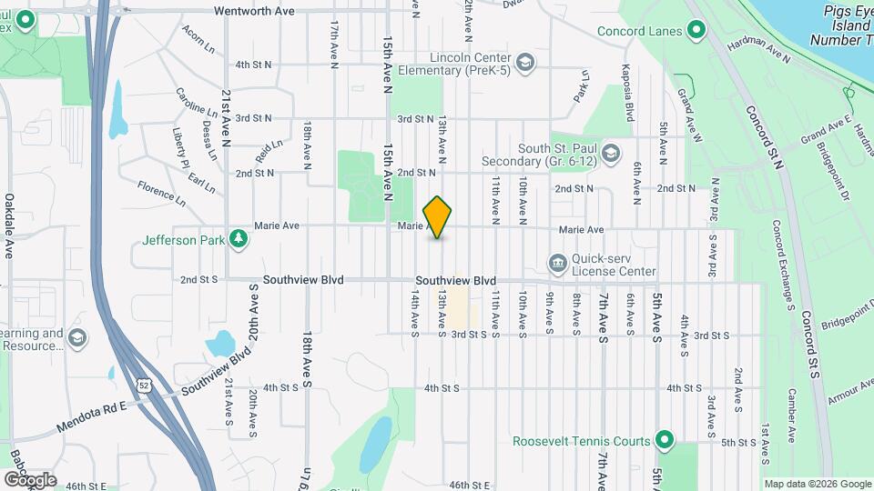 118 13th Ave S Map and Location Details