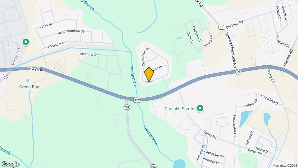 1460 Crowndale Dr Map and Location Details