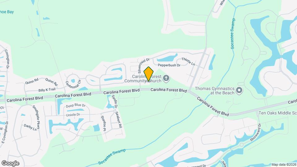 2073 Silvercrest Dr Map and Location Details