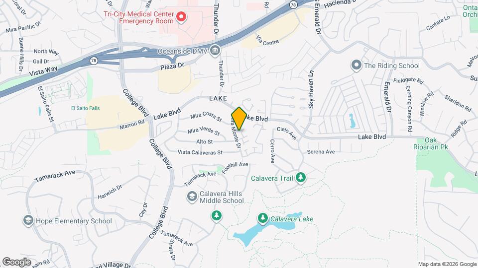 3657 Harbor View Way Map and Location Details