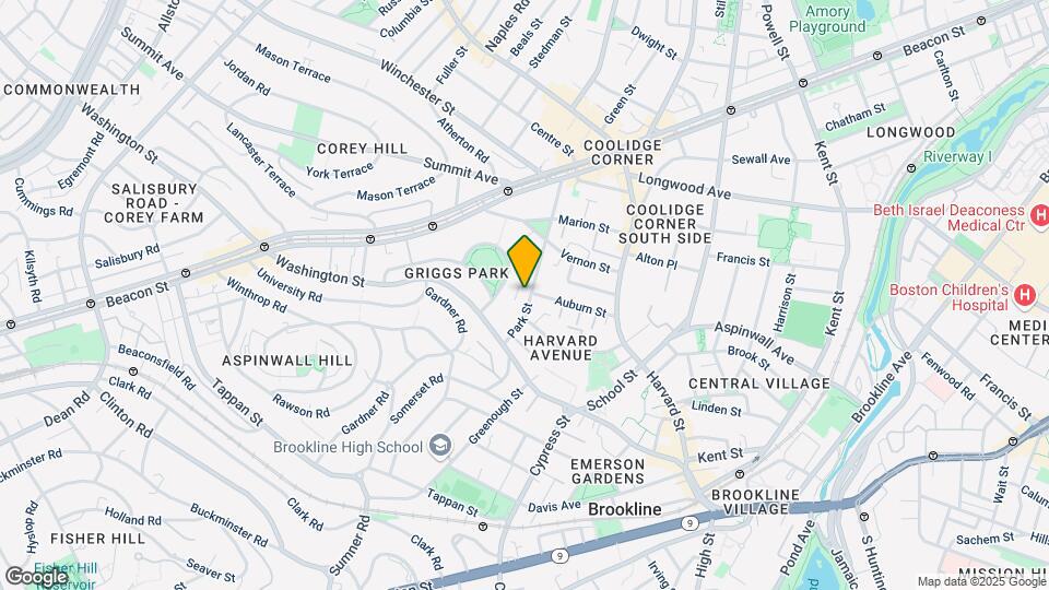 50 Park St, Unit #12 Mapa y Detalles de la Ubicación