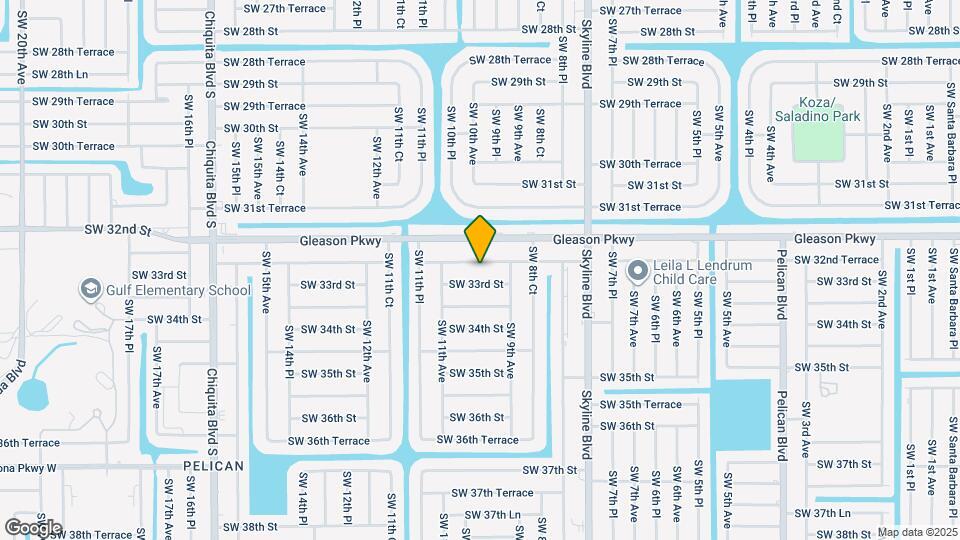 926 SW 32nd Terrace Map and Location Details