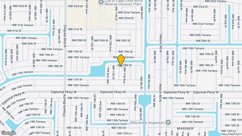 1729 NW 11th Pl Map and Location Details