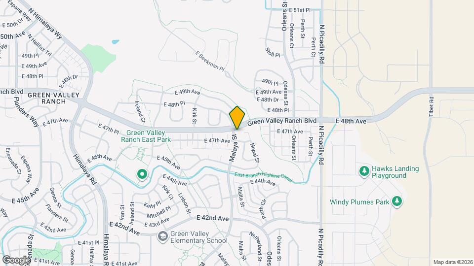 4742 Malaya St Map and Location Details