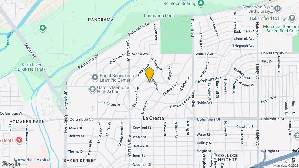 412 Balsam Ave Map and Location Details