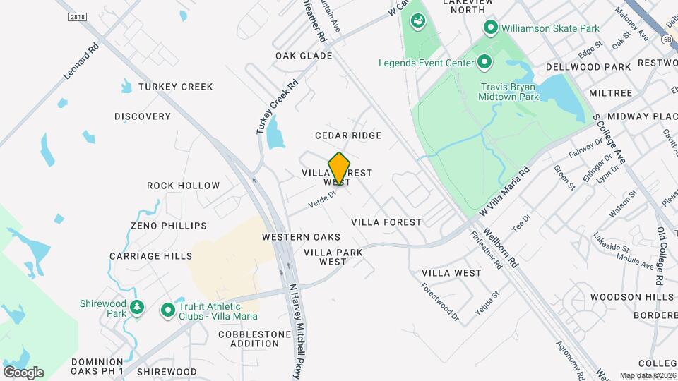 2900-2902 Forest Bend Dr Map and Location Details